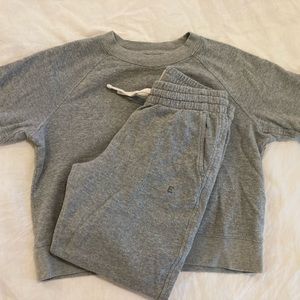 Everlane sweatsuit grey sz S